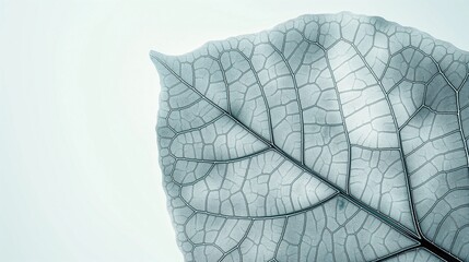 X-Ray Detail of Leaf Veins and Cellular Patterns