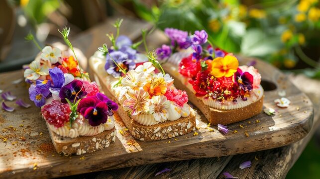 Sweet sandwiches. Generative AI