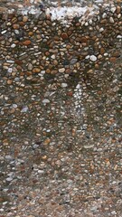 Rainy autumn leaves background