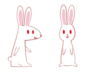 うさぎのイラスト