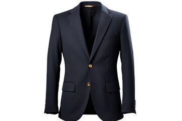 Elegance Defined: A Gentlemen's Navy Blue Blazer - Tailored To Perfection with Luxurious Appeal