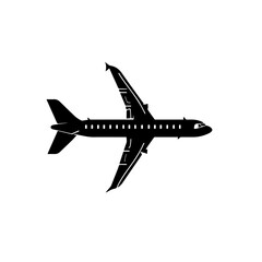 Fototapeta na wymiar Airplane Gearshift Logo Design