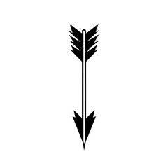 arrow pointing down Logo Design