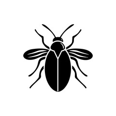 Beetle with large wings Logo Design