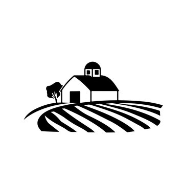 Farm Building Logo Design