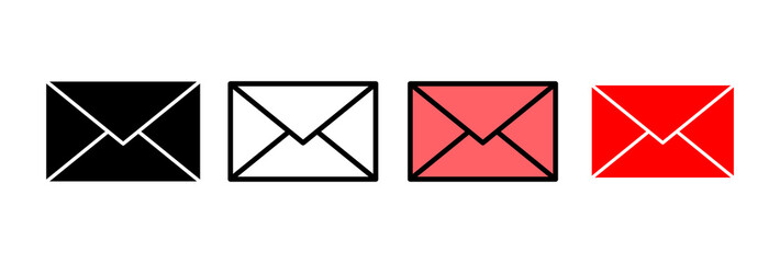 Mail icon vector illustration. email sign and symbol. E-mail icon. Envelope icon