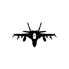 Fototapeta na wymiar Military Aircraft Logo Design