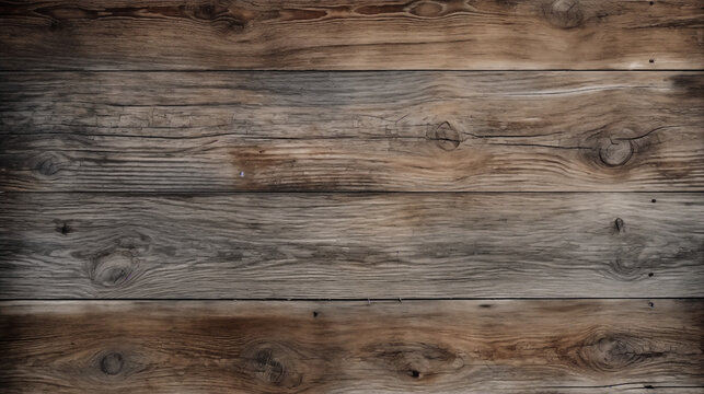 Weathered Wooden Planks Texture with Rich Historical Character for Creative Projects