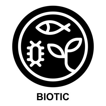 biotic, biology, ecology, ecosystem, biotic factor, biotic community expanded solid glyph icon for web mobile app presentation printing