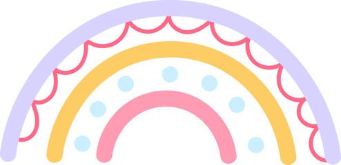 Cartoon Rainbow Icon
