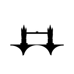 London Bridge Vector Logo - obrazy, fototapety, plakaty