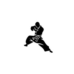 Fototapeta na wymiar Martial Arts Vector Logo