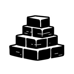 Pile Of Bricks Vector Logo