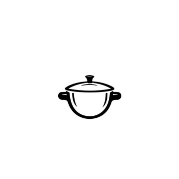 Saucepan Style Vector Logo
