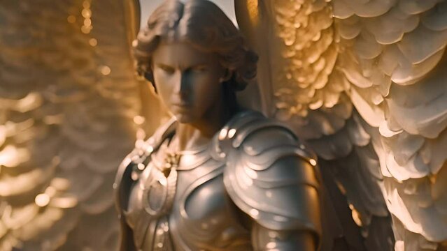 Saint Michael Archangel Generative AI