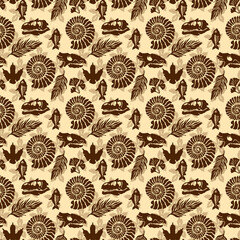 seamless pattern with flowers