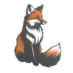 Obraz premium fox logos or icons or poster 