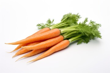Carrot, vegetable , white background.