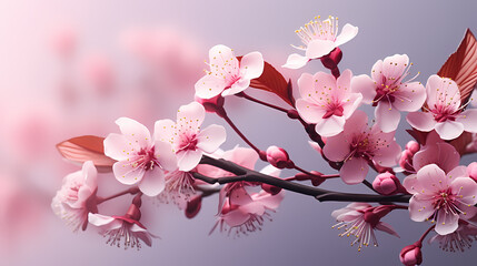 Obraz premium Floral composition as background project graphic design