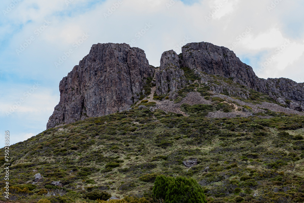 Sticker Walls of Jerusalem National Park, Central Highlands, Tasmania, Australia