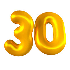  3d golden text bubble