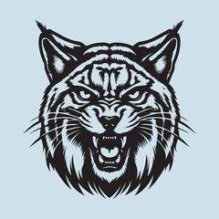 tiger head vector