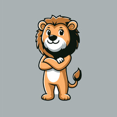 lion cartoon character