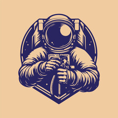 astronout vector illustrations