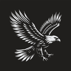 eagle with wings