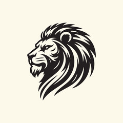 lion head vector