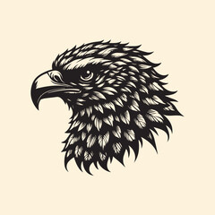eagle head vector