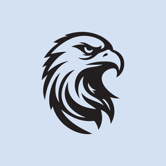 eagle head vector