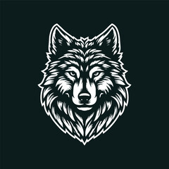 wolf vector illustration