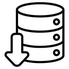 Data storage icon