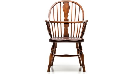 Windsor Chair isolated on a white background