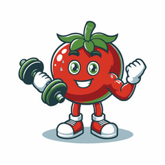 funny tomato cartoon