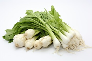 Hijiki, vegetable , white background.