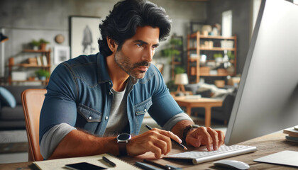 person working on laptop