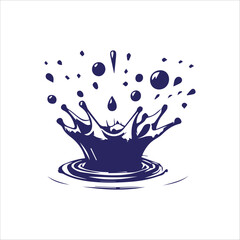 splash vector illustration
