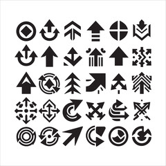 set of icons for design