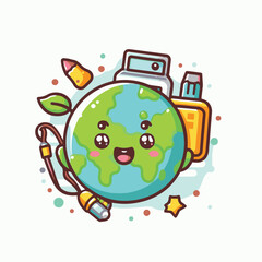 Fototapeta premium the world in my portfolio