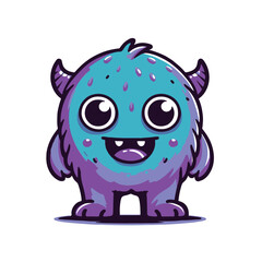 Fototapeta premium cartoon monster