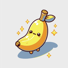 cartoon character banana