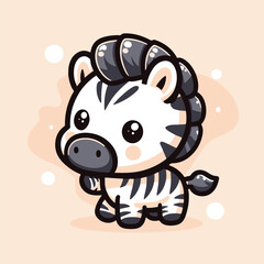 zebra cute illustrations cartoon