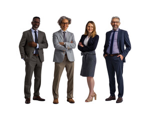 Fototapeta premium group_4_of_successful_business_people