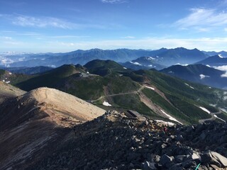 Fototapeta premium 山の景色・風景