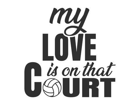 Volleyball Typography Design, Volleyball Lettering Design, Volleyball Passion Typography Art, Volleyball Typeface Logo, Sports Elegance Volleyball, Typography Badge, Typography Design, illustration