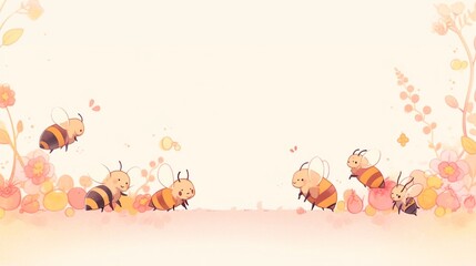 可愛いミツバチ、キャラクター14