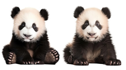 Obraz premium Adorable Panda Cub