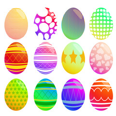 The Easter egg for Holiday or religion concept.